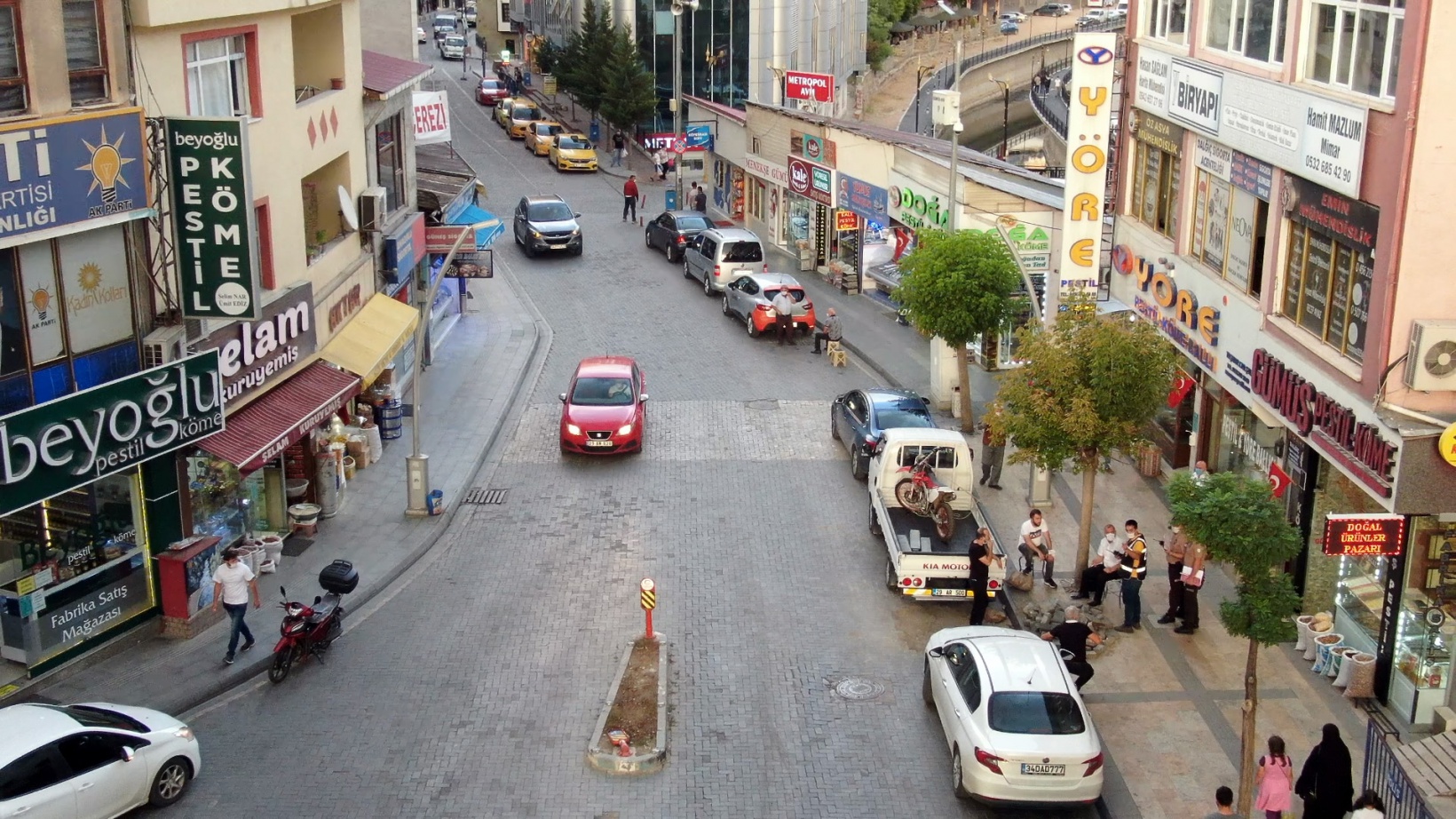 Gümüşhane’de dronla maske denetimi başladı 1