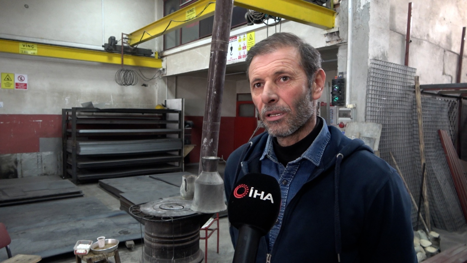 Alevler içinde kalan işçinin arkadaşları o anları anlattı 3