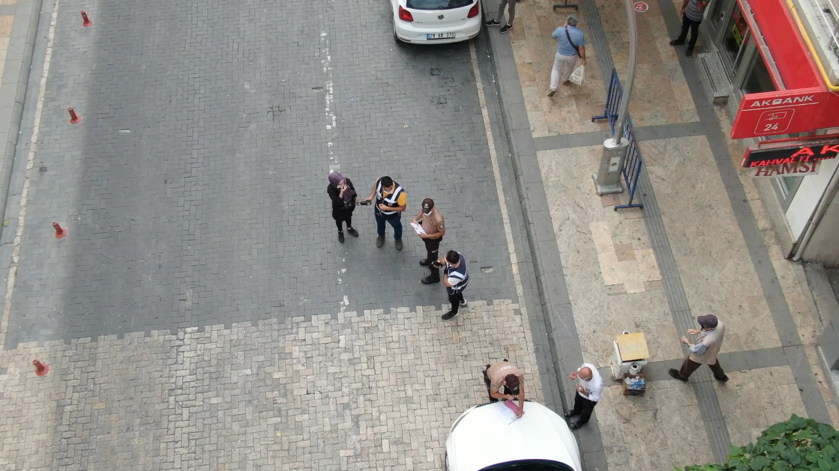 Gümüşhane’de dronla maske denetimi başladı 3