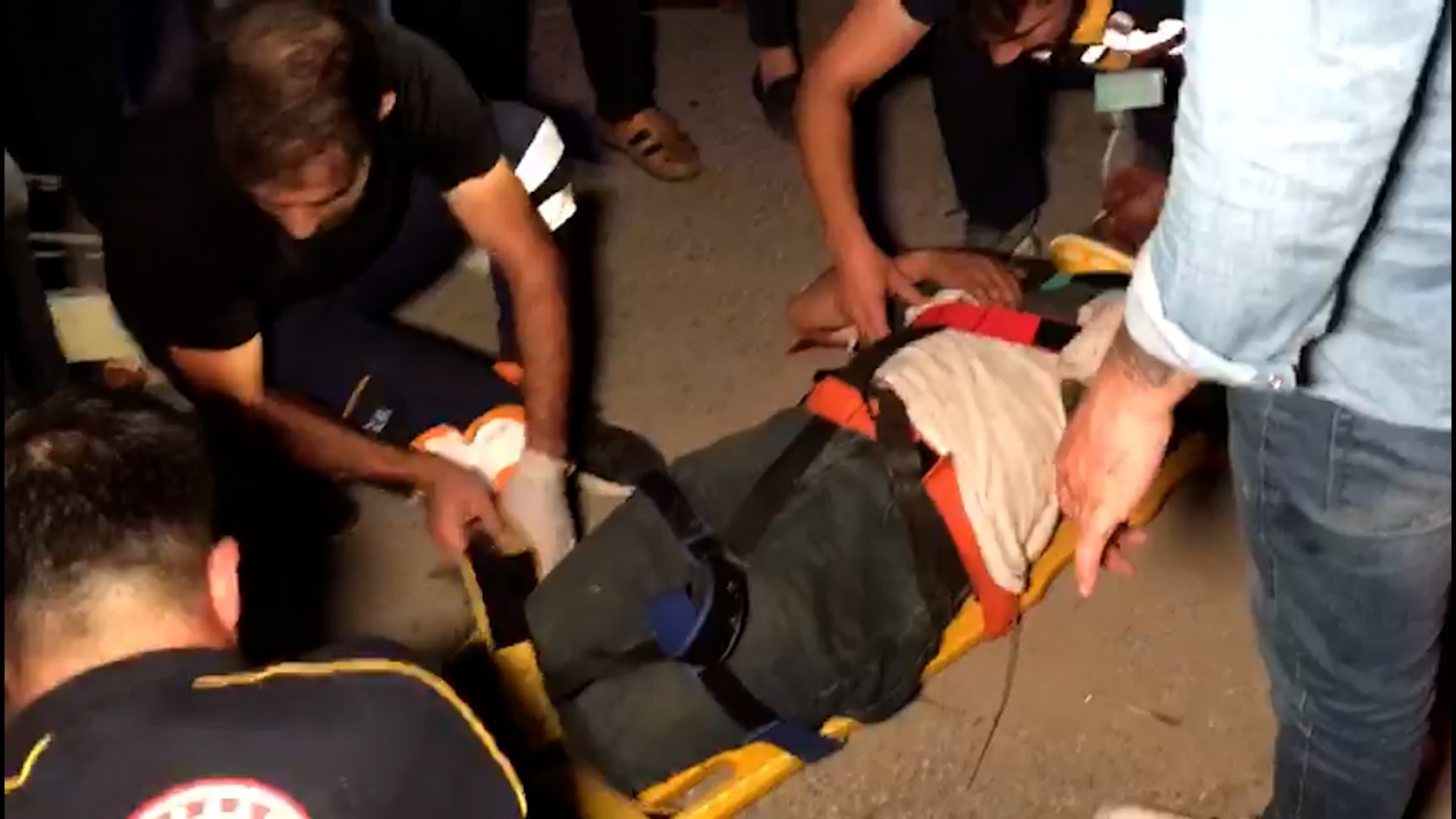 250 metrelik uçuruma yuvarlandı 3