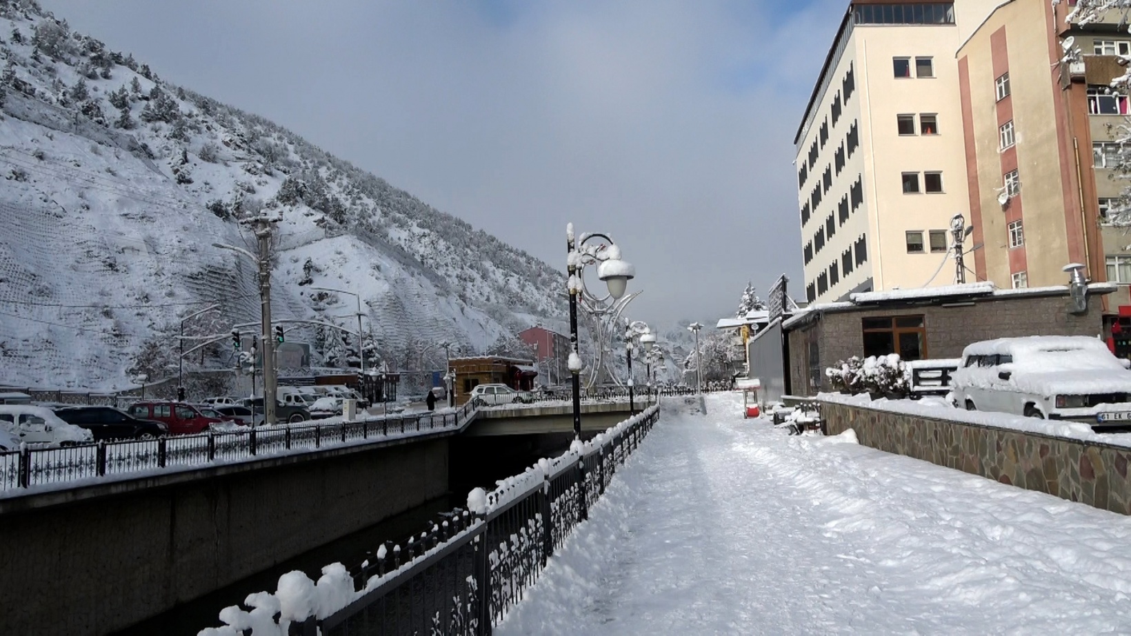 Gümüşhane’de karla gelen güzellik 9