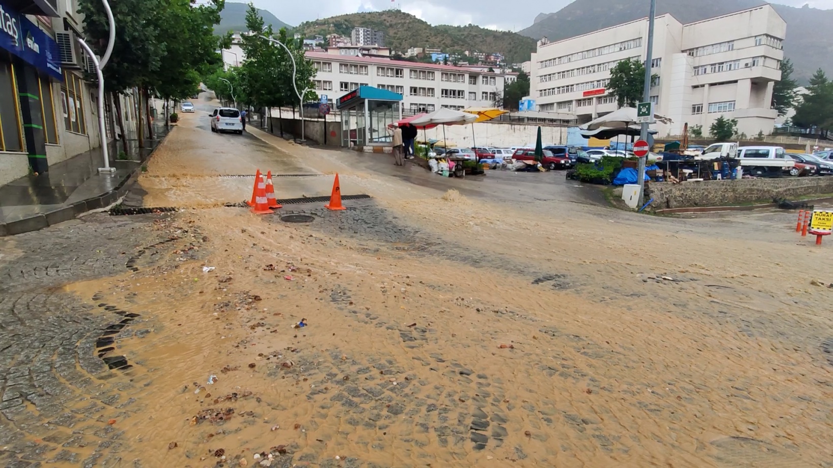 Gümüşhane’de kuvvetli sağanak etkili oldu 13