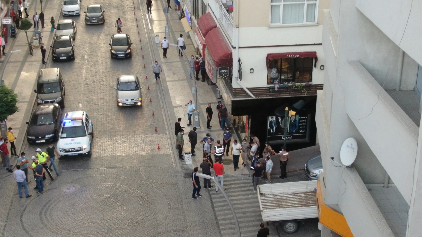 Gümüşhane’de dronla maske denetimi başladı 2