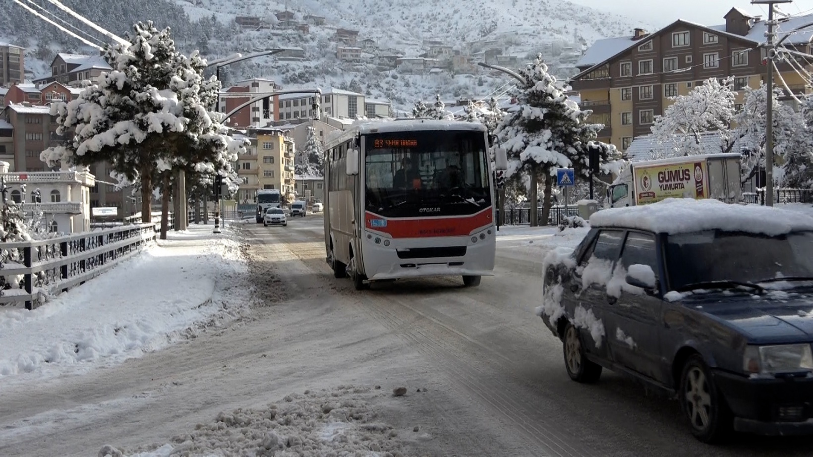 Gümüşhane’de karla gelen güzellik 13