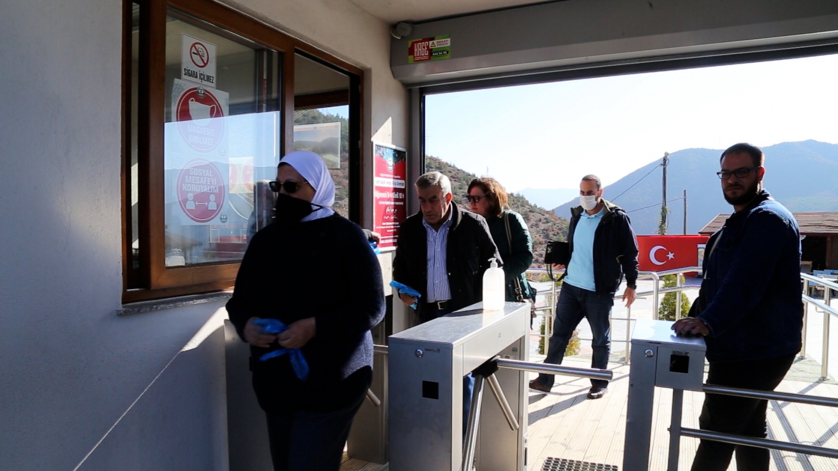 Torul cam seyir terası yarım milyon ziyaretçi ağırladı 11