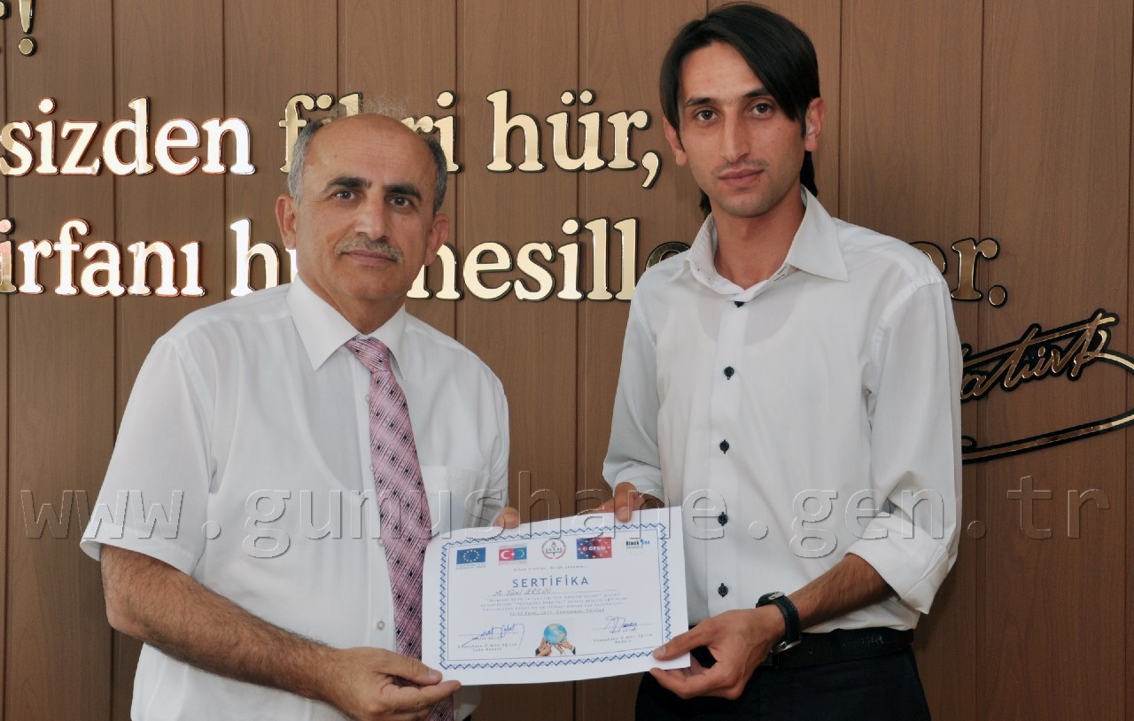 Sertifikalarını Aldılar 8