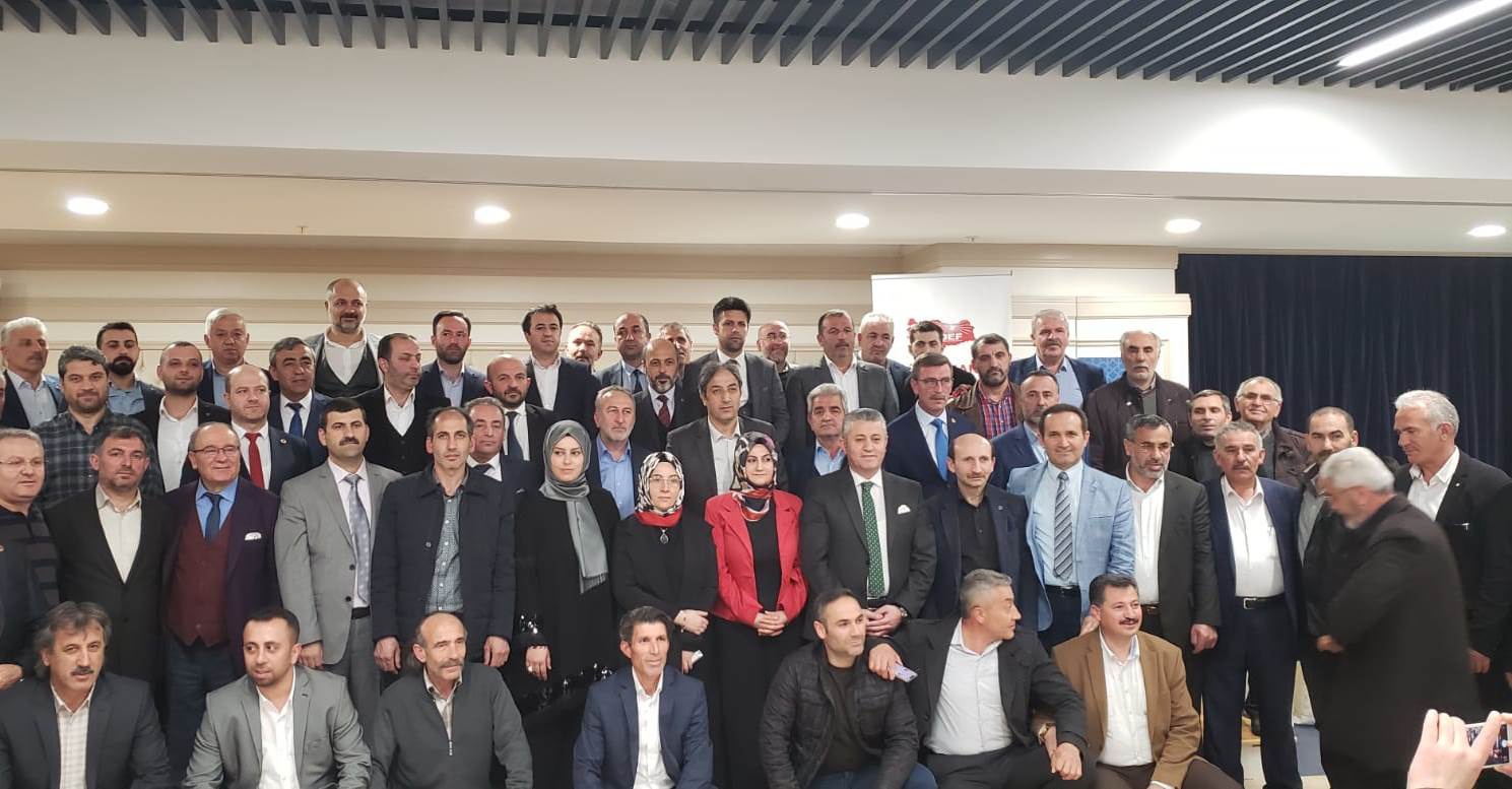 GÜDEF Gümüşhaneli meclis üyesi adayları ile tanışma yemeği düzenledi 7