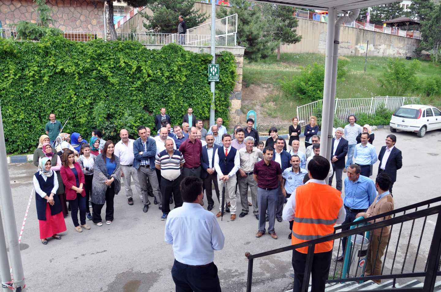 Milli Eğitim Müdürlüğünde yangın tatbikatı 2