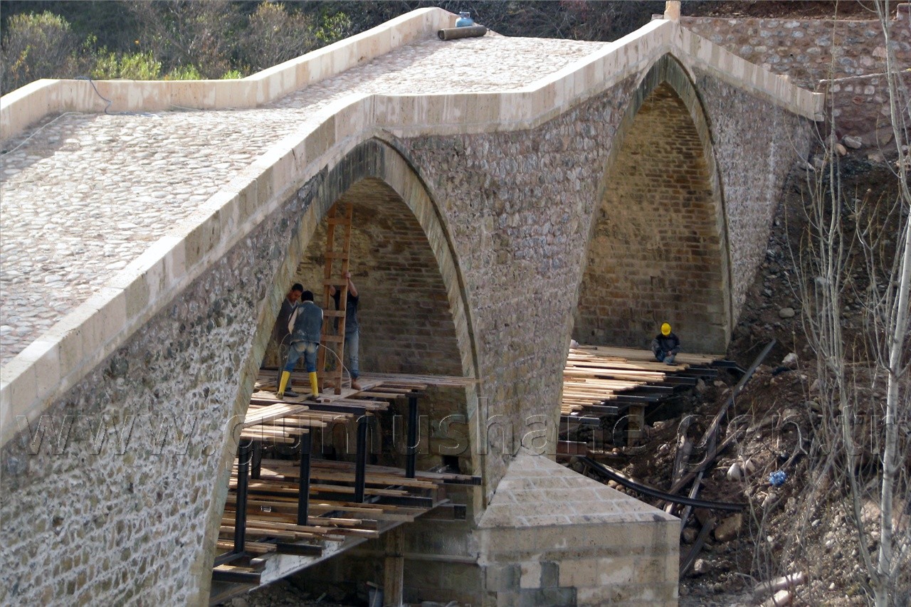 Gümüşhane'de Tarihi Köprüler Onarılıyor 3