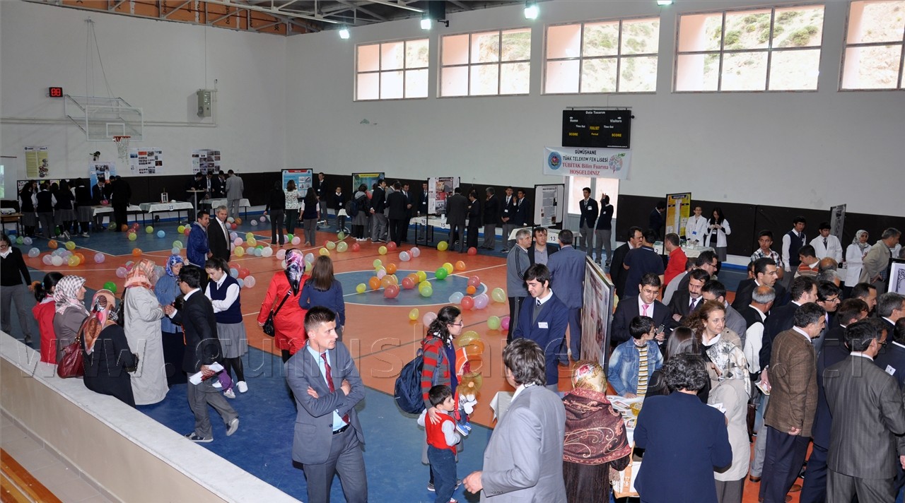 Gümüşhane'de Tübitak Bilim Fuarı Açıldı 4