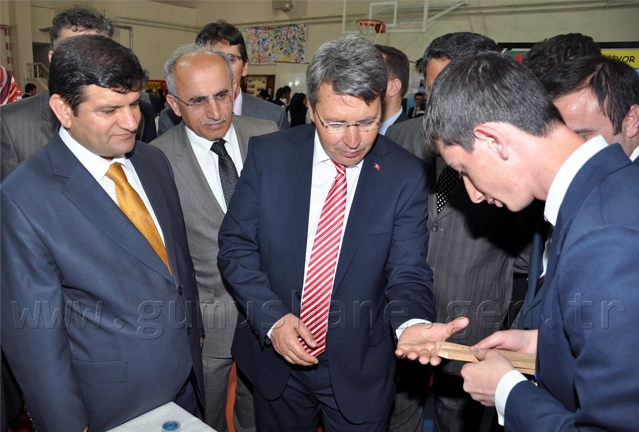 Gümüşhane'de Tübitak Bilim Fuarı Açıldı 10