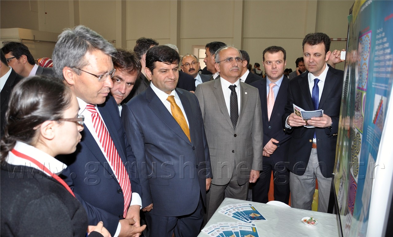 Gümüşhane'de Tübitak Bilim Fuarı Açıldı 5