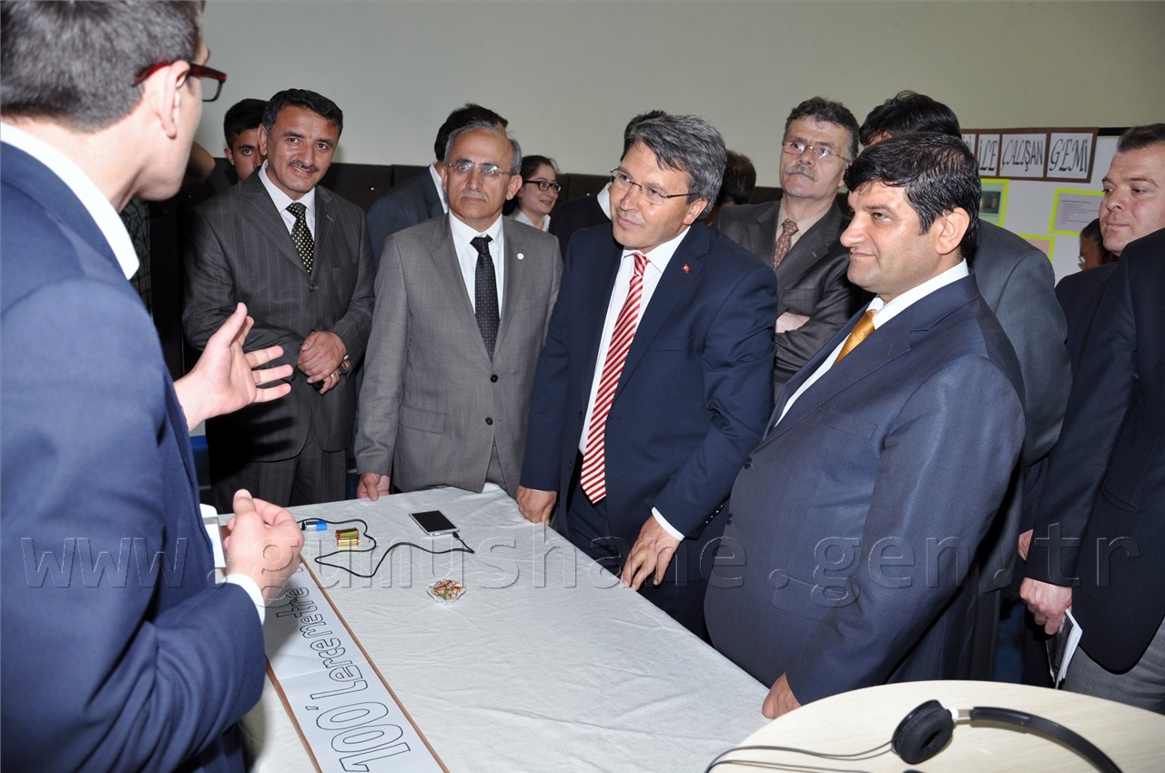 Gümüşhane'de Tübitak Bilim Fuarı Açıldı 11