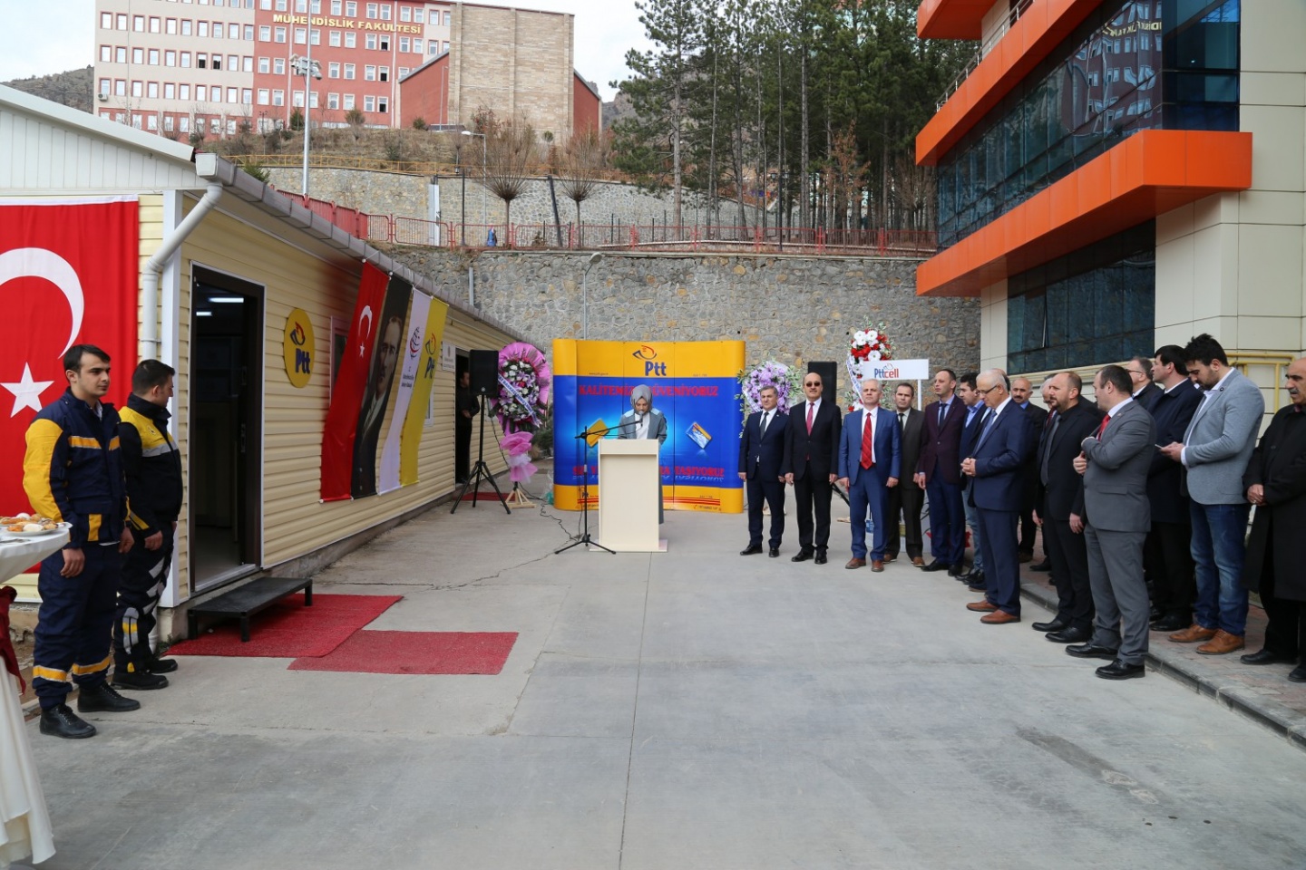 Gümüşhane Üniversitesinde PTT şubesi açıldı 4