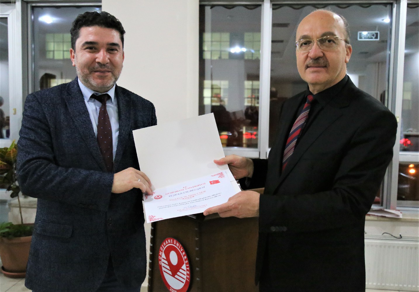 GÜ Kalite Komisyonu üyelerine teşekkür belgesi verildi 6