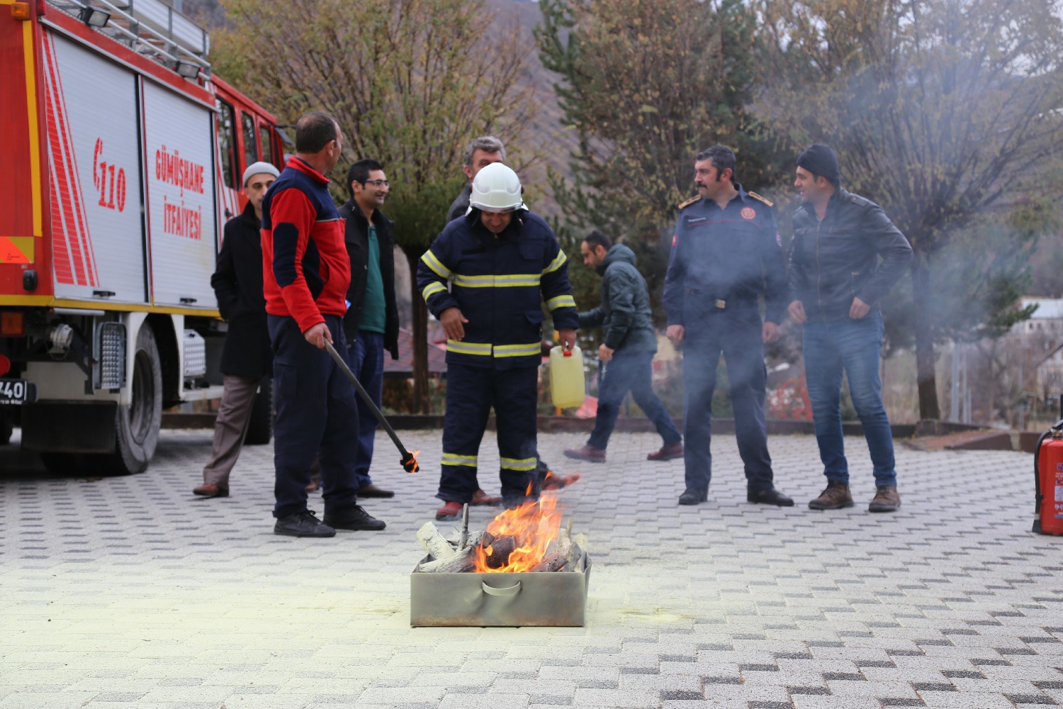 GÜ personeline acil durumlara müdahale eğitimleri verildi 9