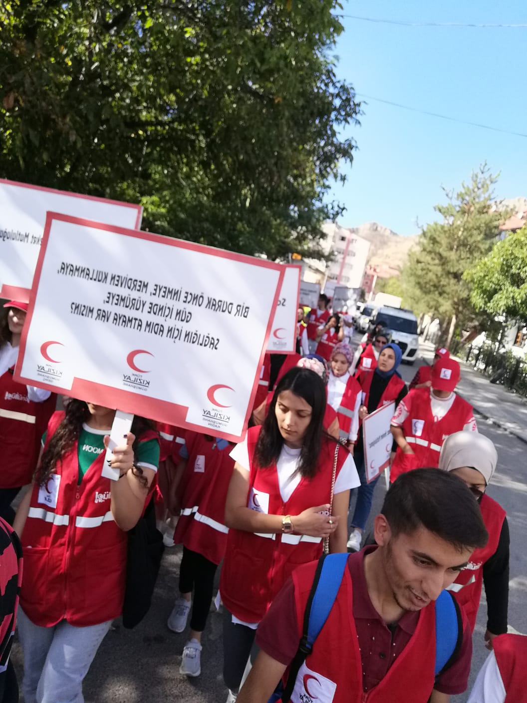 Kızılay’dan Dünya Yürüyüş Günü etkinliği 1