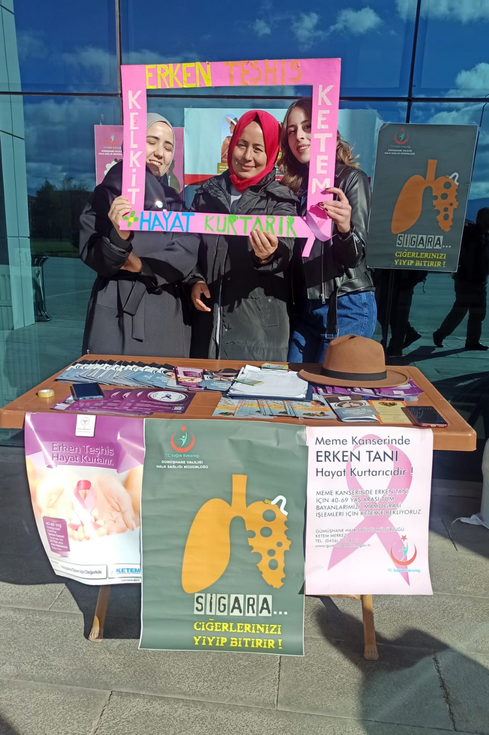 Kelkit'te vatandaşlara kanser bilgilendirmesi 3
