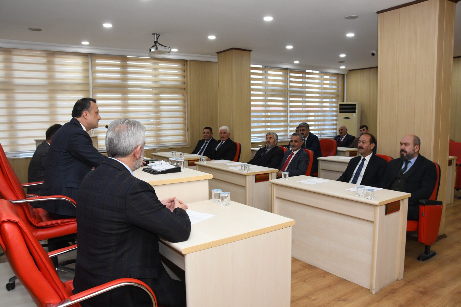 Vali Taşbilek’ten meclise teşekkür ziyareti 1