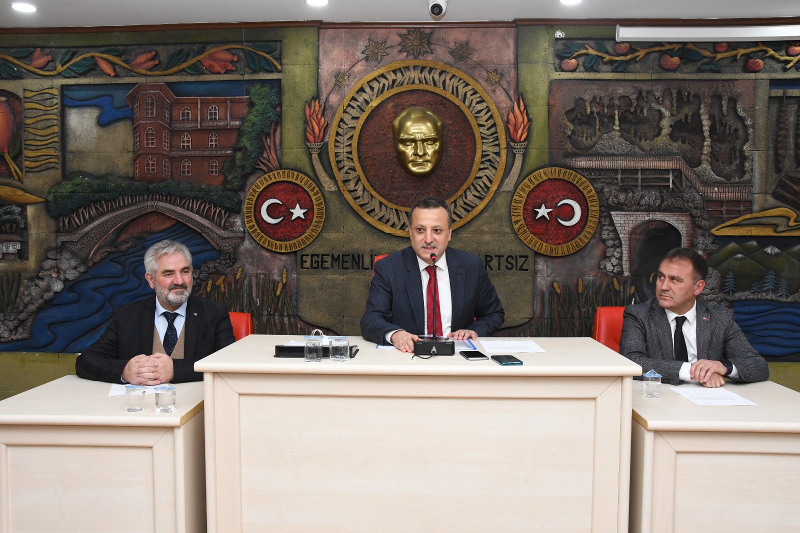 Vali Taşbilek’ten meclise teşekkür ziyareti 2