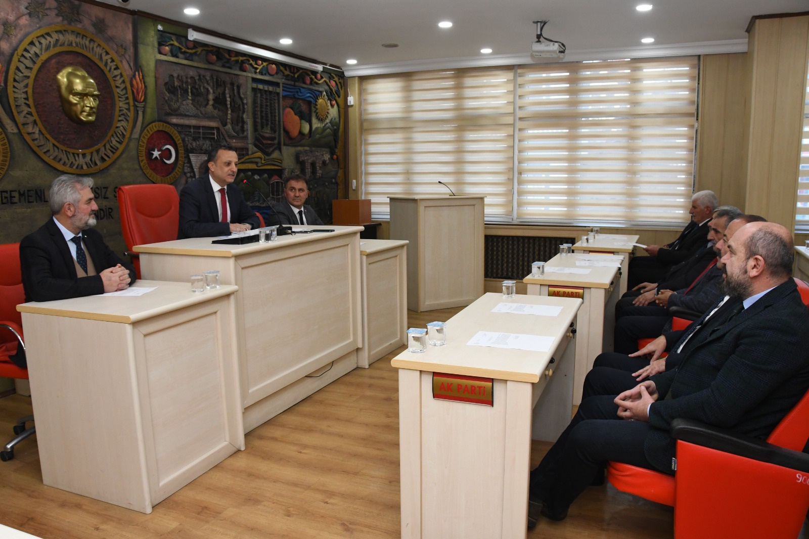 Vali Taşbilek’ten meclise teşekkür ziyareti 4