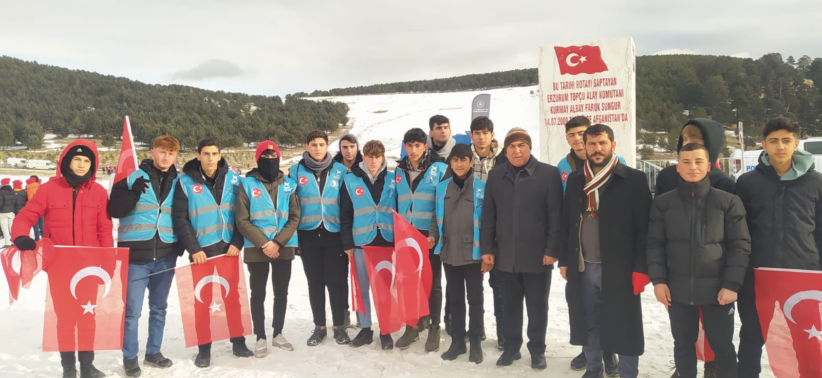 Gümüşhane gençliği bu yıl da şühedayı unutmadı 1