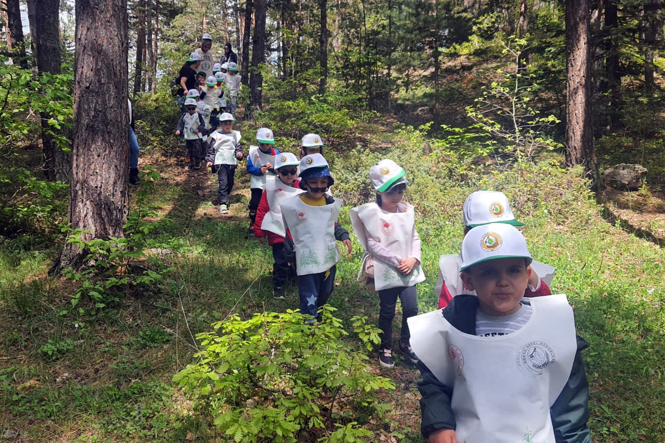 Minik öğrencilerden orman keşfi 9