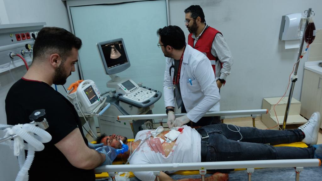 Gümüşhane Devlet Hastanesi’nde yapılan tatbikat gerçeği aratmadı 5