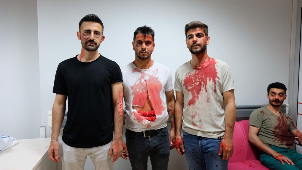 Gümüşhane Devlet Hastanesi’nde yapılan tatbikat gerçeği aratmadı 3