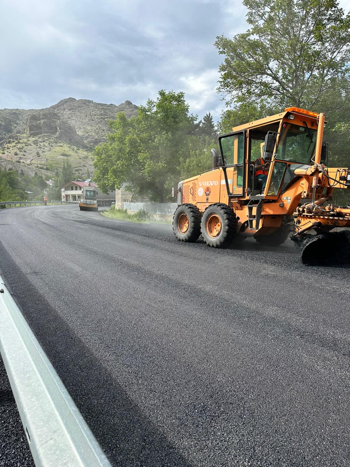 Ve o yolda çalışmalar başladı 5