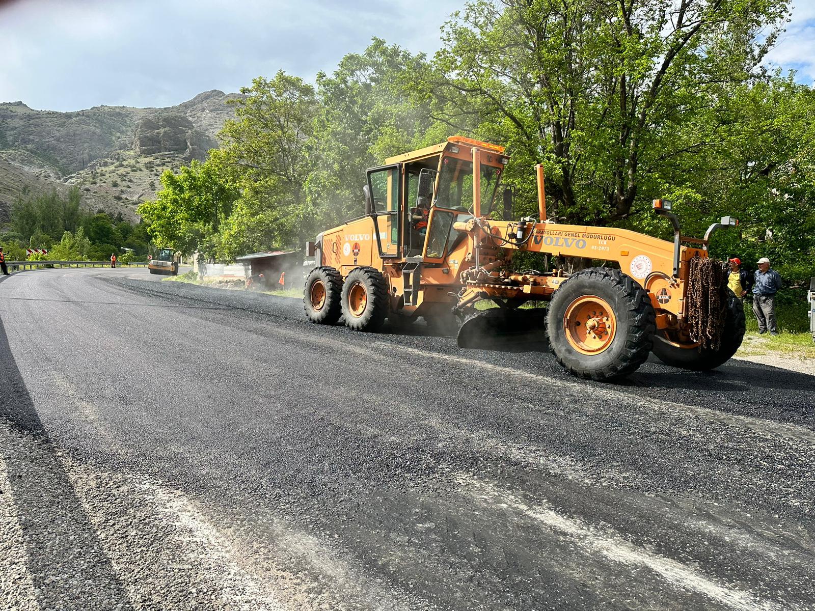 Ve o yolda çalışmalar başladı 3
