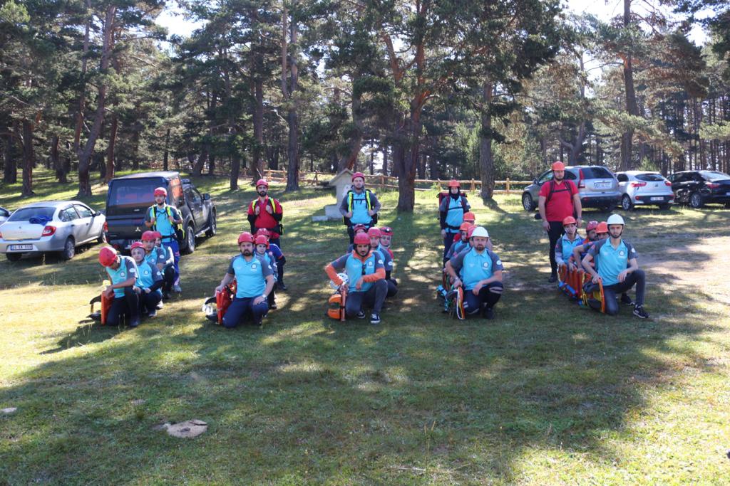 Gümüşhane UMKE ailesi 110 kişiye ulaştı 10