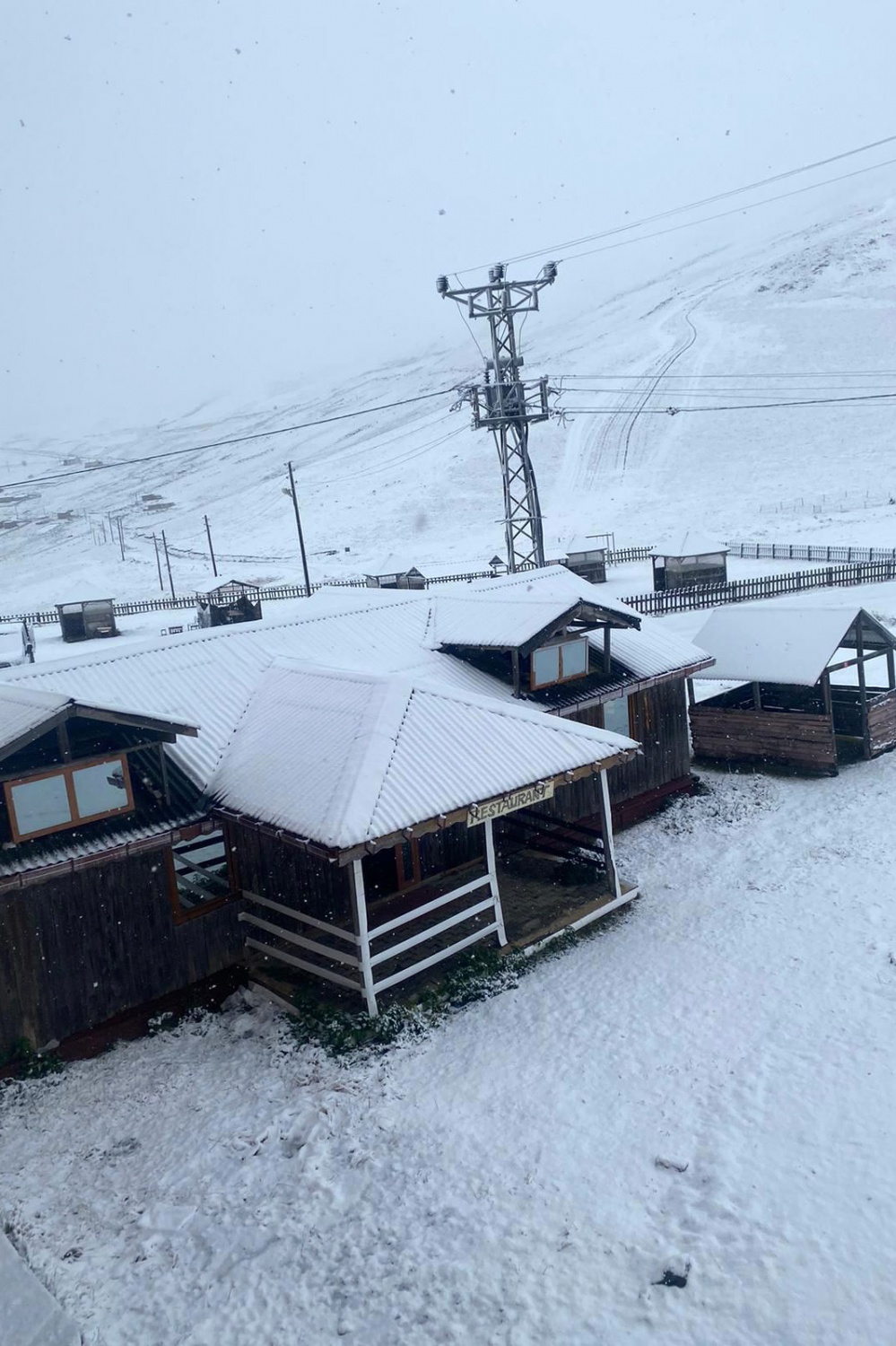 Gümüşhane’nin yüksekleri beyaza büründü 5