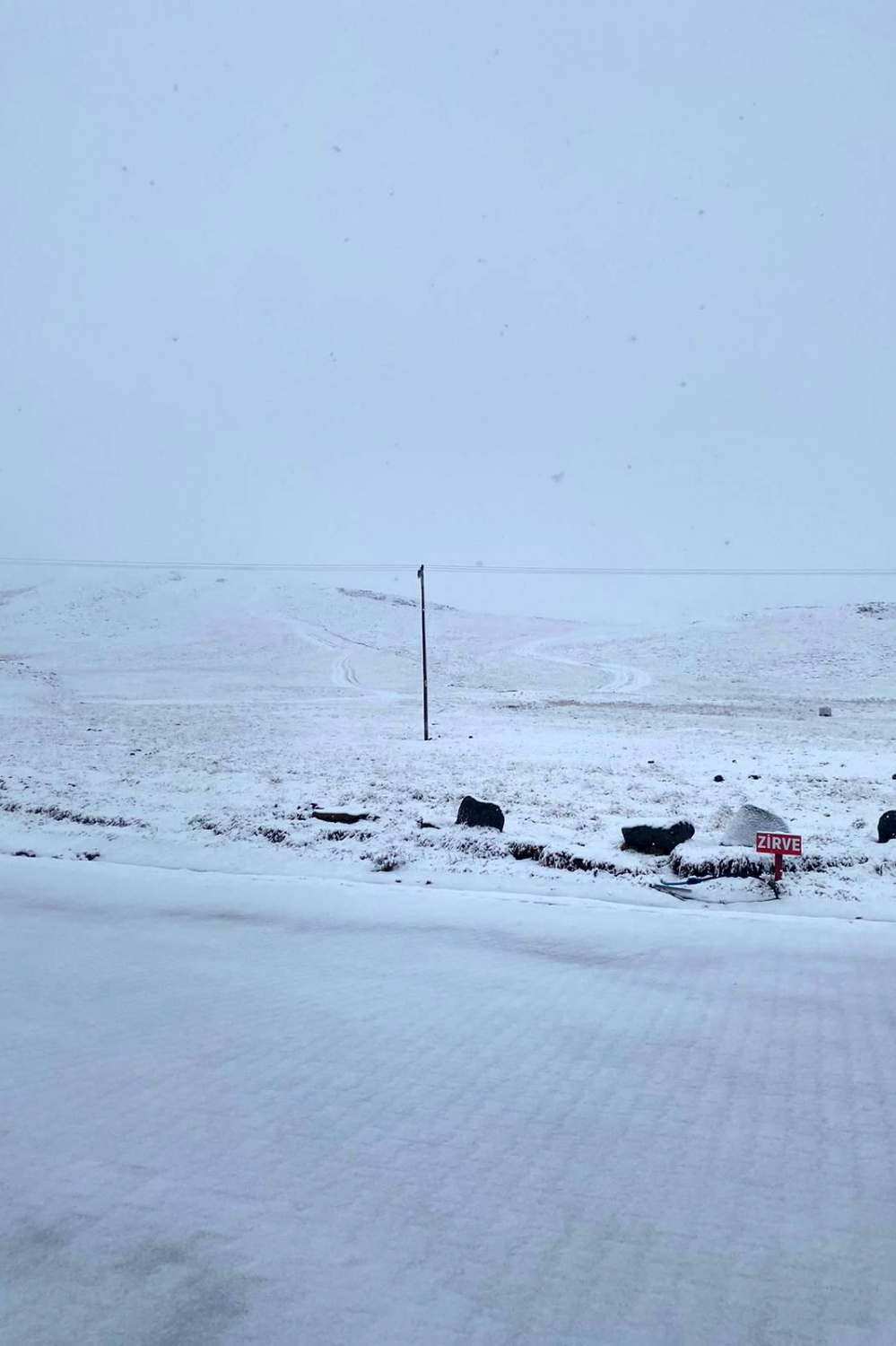 Gümüşhane’nin yüksekleri beyaza büründü 7