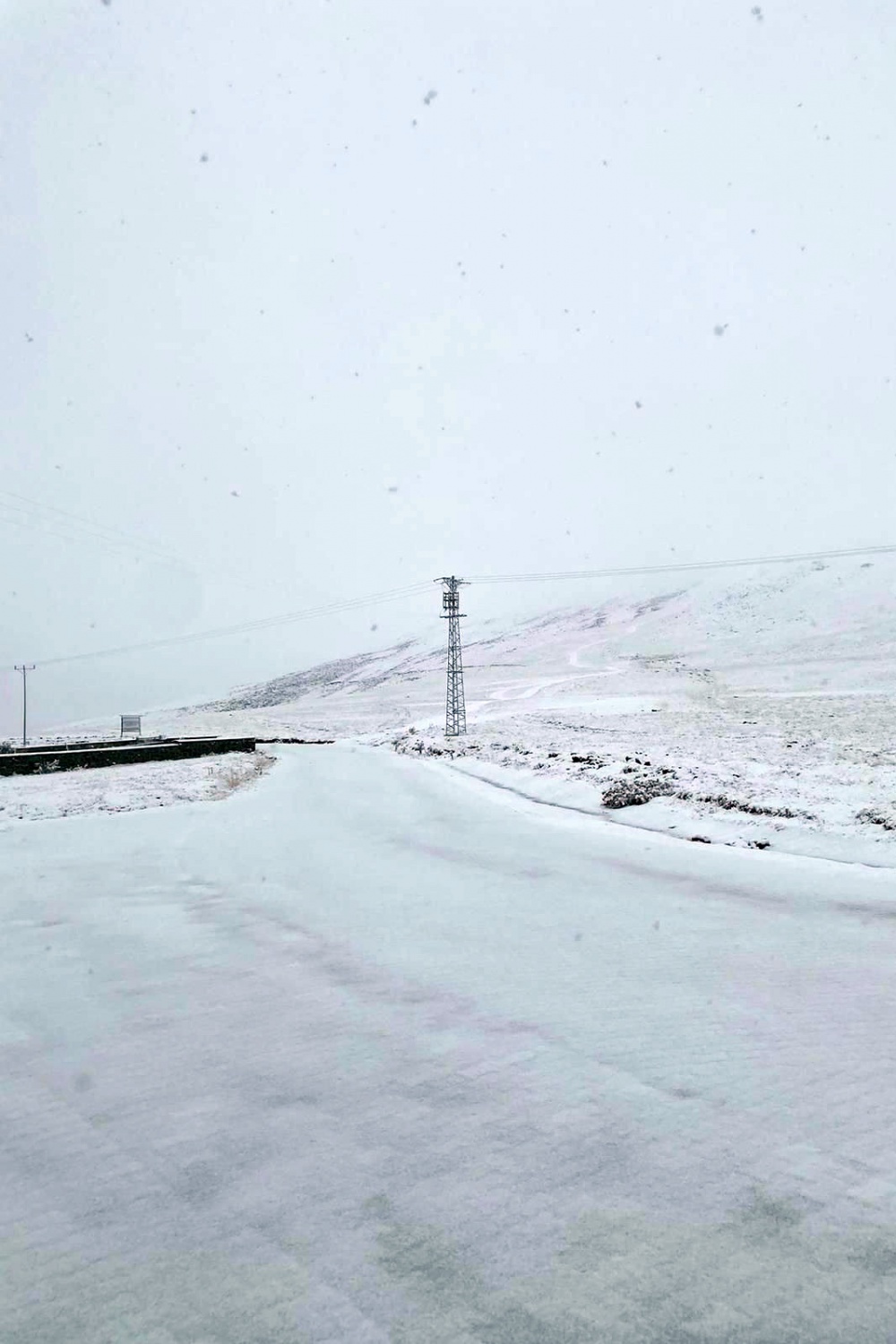Gümüşhane’nin yüksekleri beyaza büründü 6