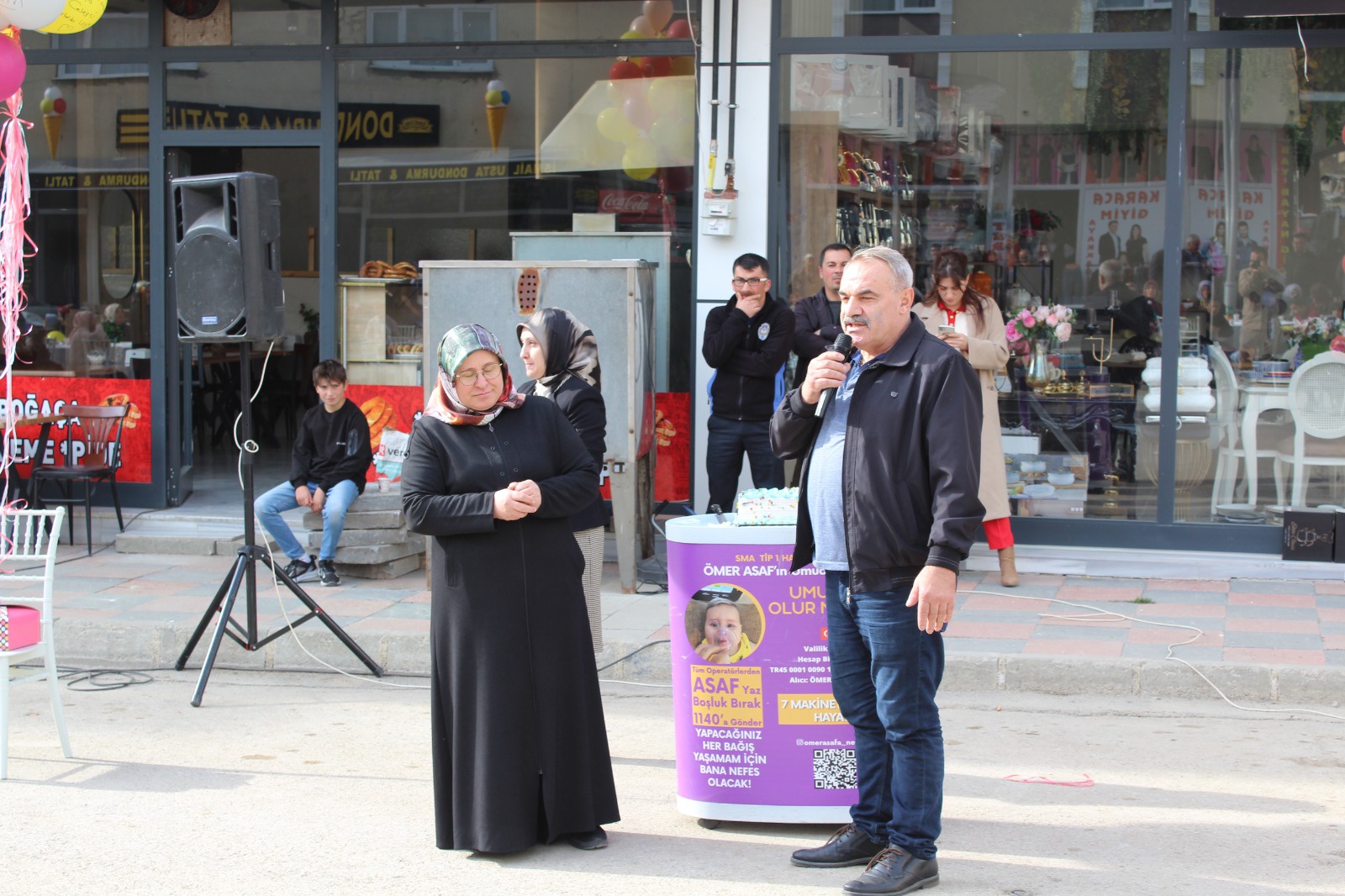 Balonlar Ömer Asaf bebek için uçuruldu 5