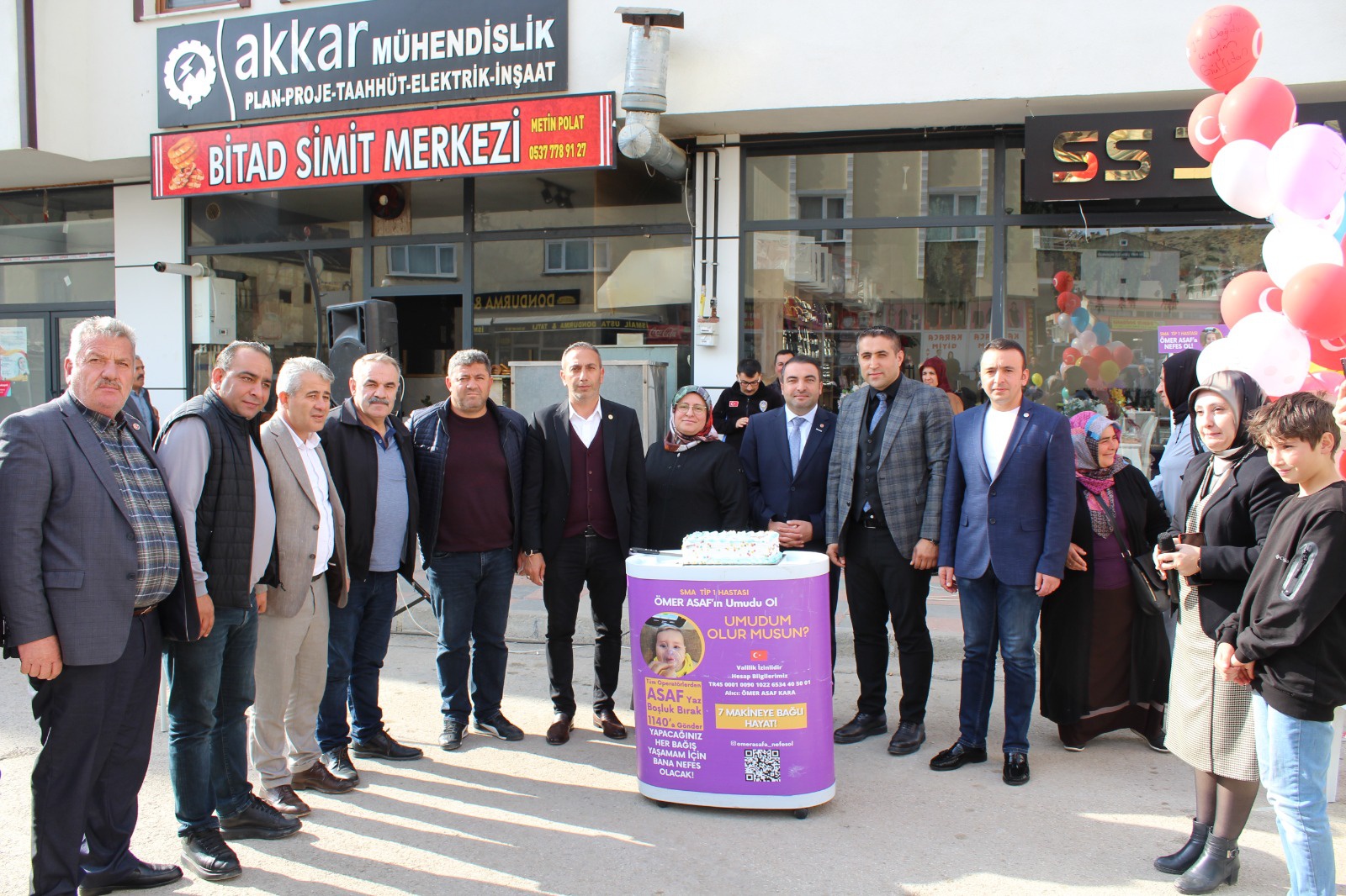 Balonlar Ömer Asaf bebek için uçuruldu 2