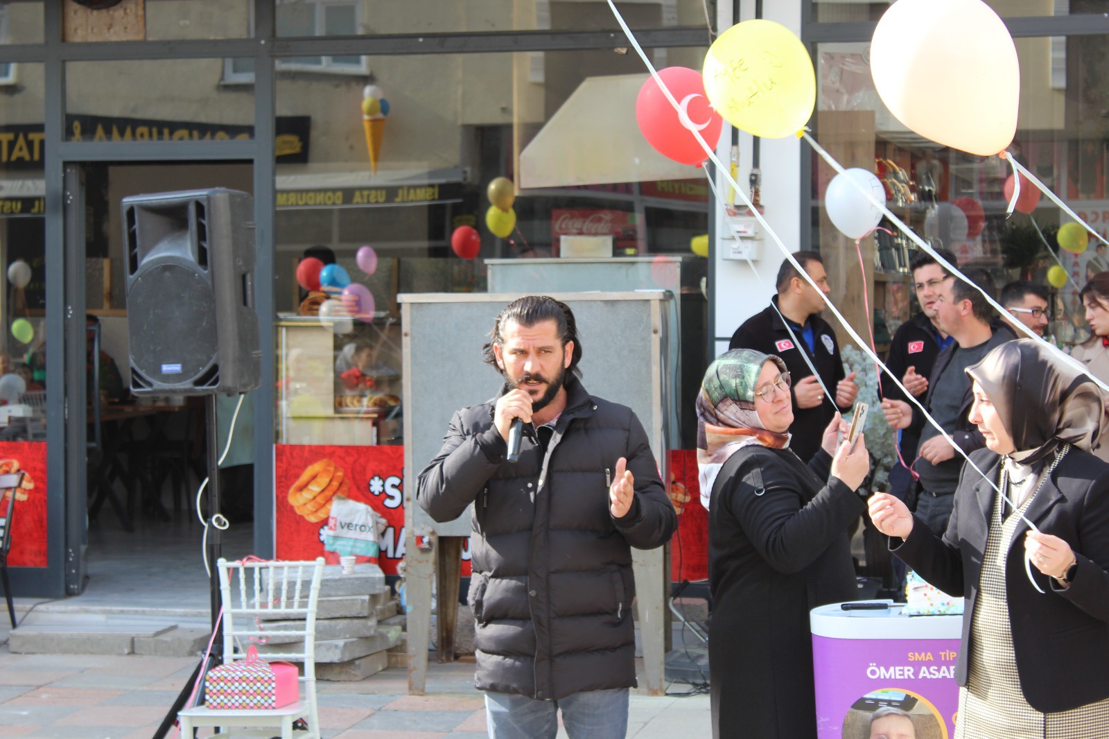 Balonlar Ömer Asaf bebek için uçuruldu 4