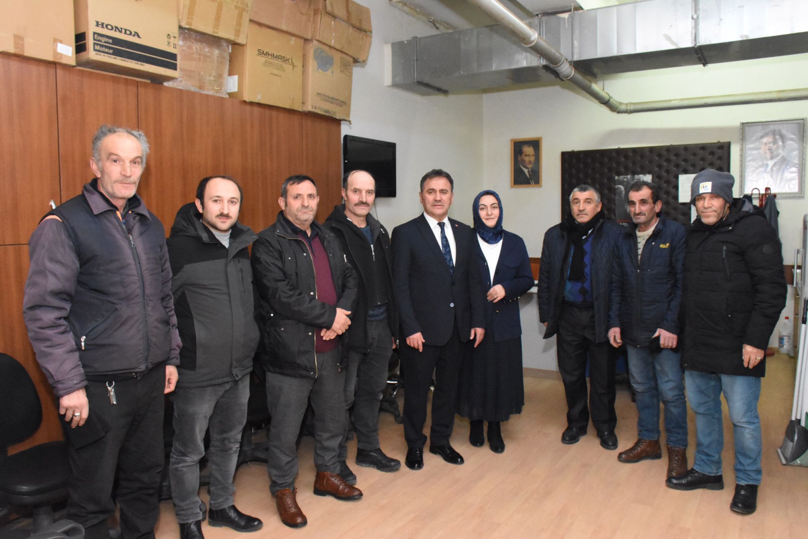 Başkan Çimen, kurum ziyaretlerine Belediye’den başladı 3