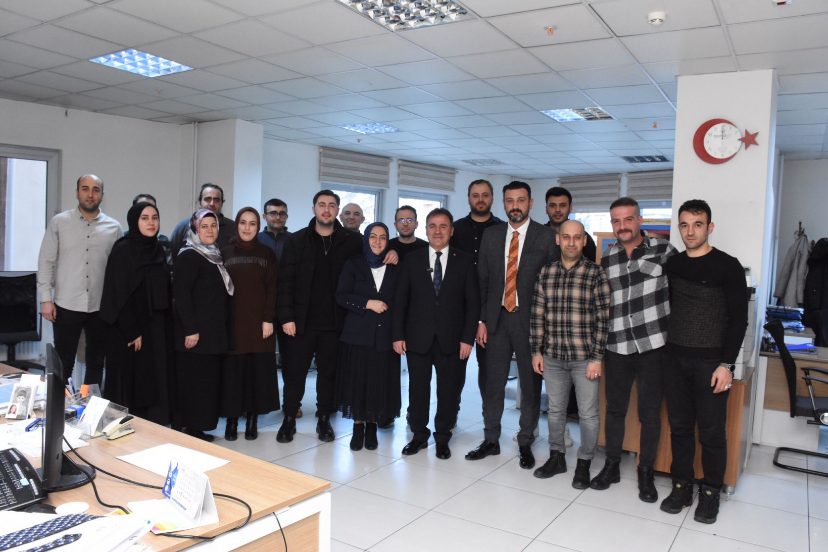 Başkan Çimen, kurum ziyaretlerine Belediye’den başladı 19