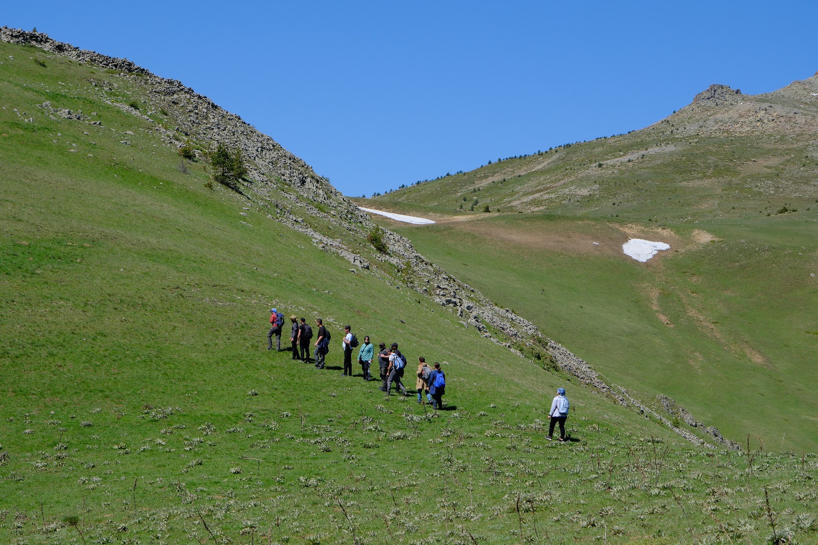 GÜDAK Kostan Dağı'nda tarihi ve doğal zenginlikleri keşfetti 8