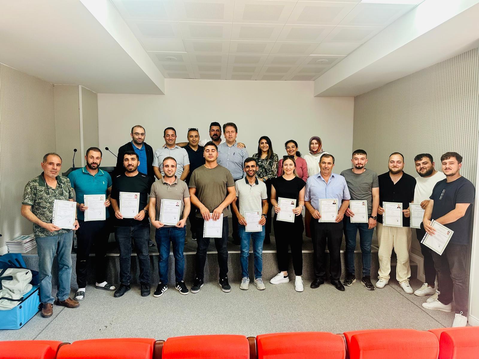 Gümüşhane’de Biyosidal Uygulayıcı Eğitimi verildi 7