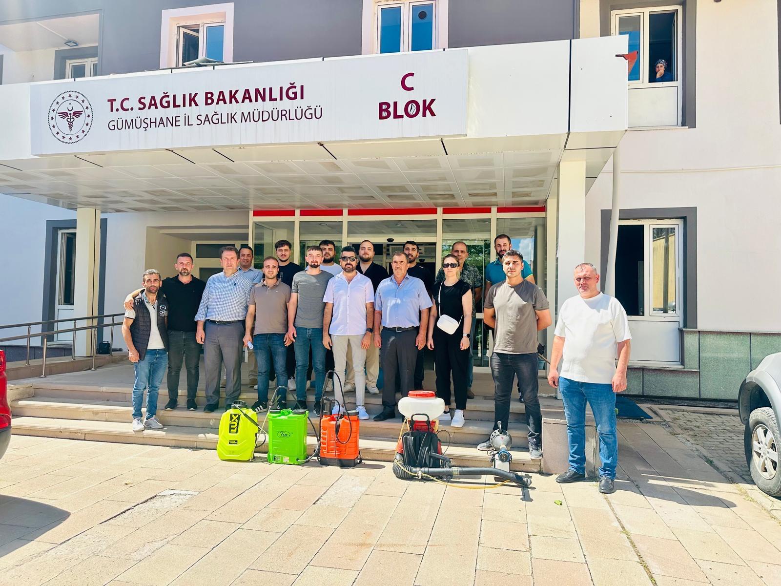 Gümüşhane’de Biyosidal Uygulayıcı Eğitimi verildi 3