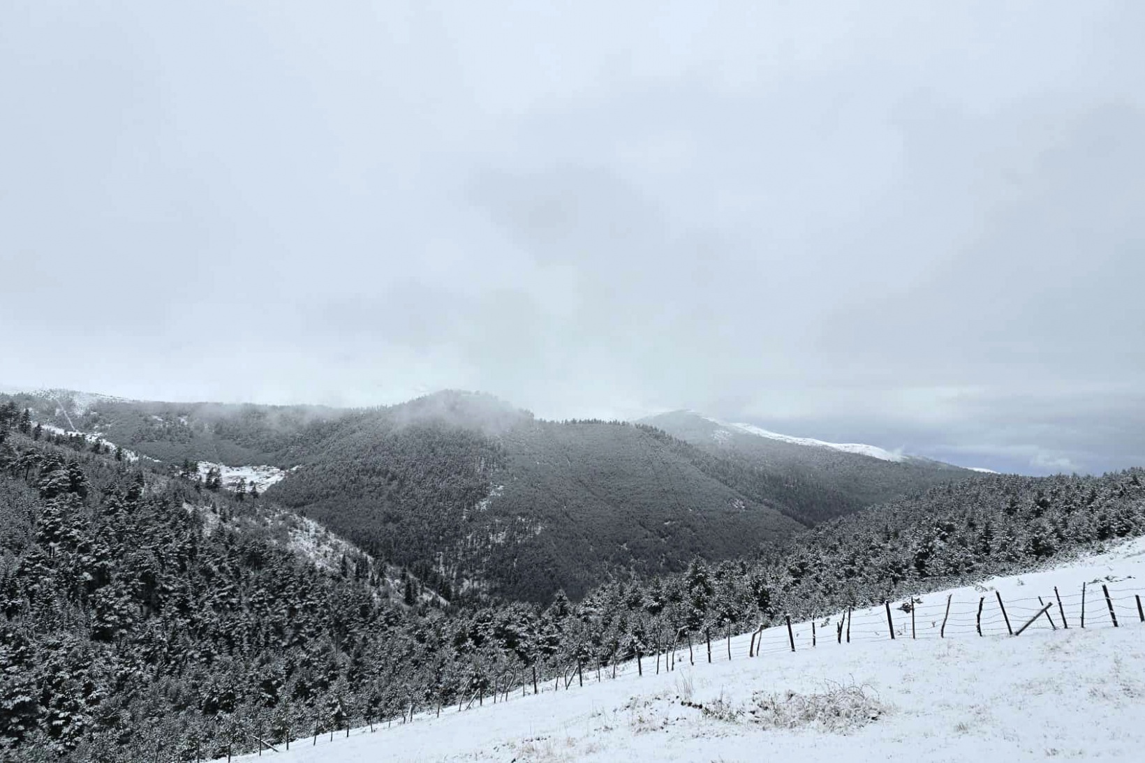 Gümüşhane yaylaları beyaz örtüyle kaplandı 11