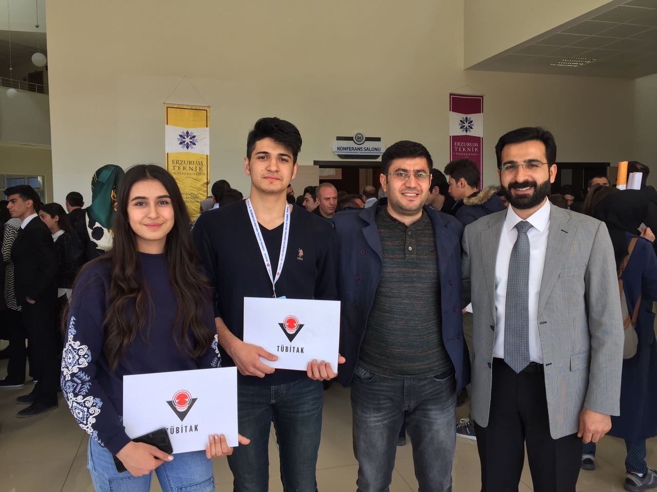 TÜBİTAK fuarında birinci olduk 3