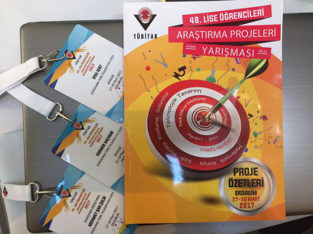 TÜBİTAK fuarında birinci olduk 6
