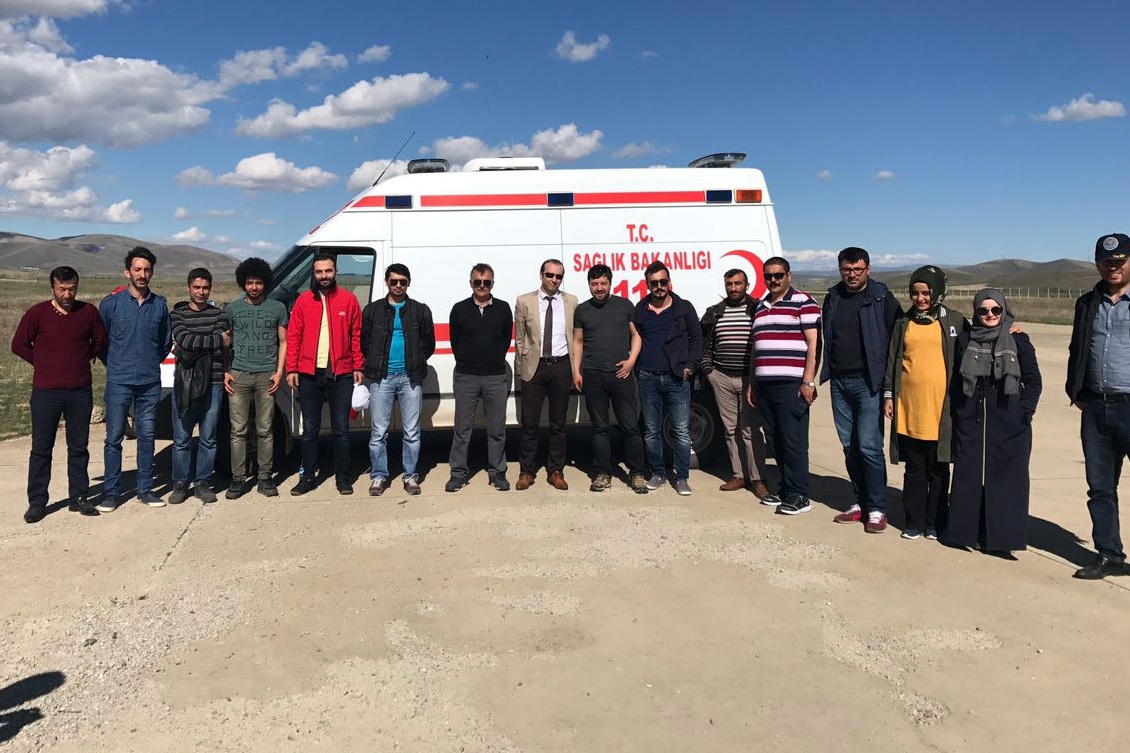 Ambulans sürücüleri eğitimden geçti 1
