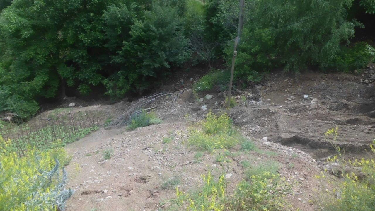 Torul’da dolu yağışı 1