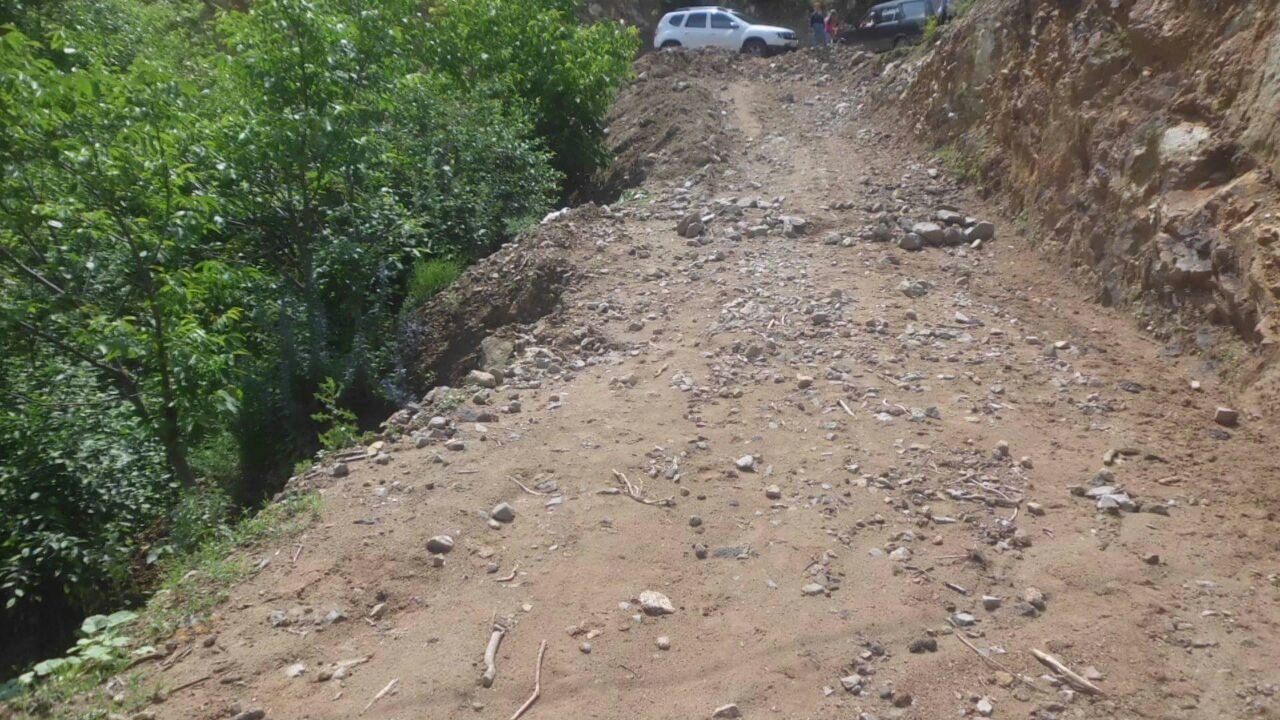 Torul’da dolu yağışı 3