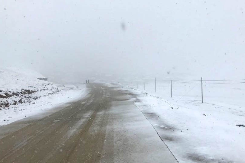 Gümüşhane’nin yüksekleri beyaza büründü 6